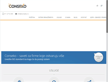 Tablet Screenshot of iso-standardi.co.rs